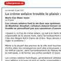La Presse 2007 - Crèmes solaires et piscines